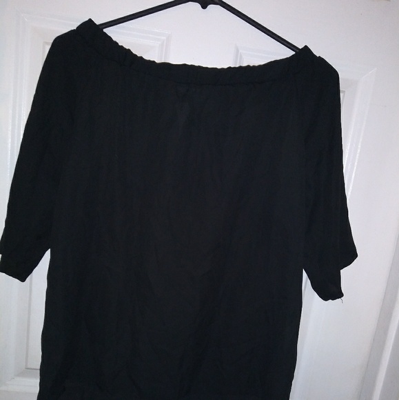 Off Shoulder Long Sleeve Blouse - Picture 1 of 1